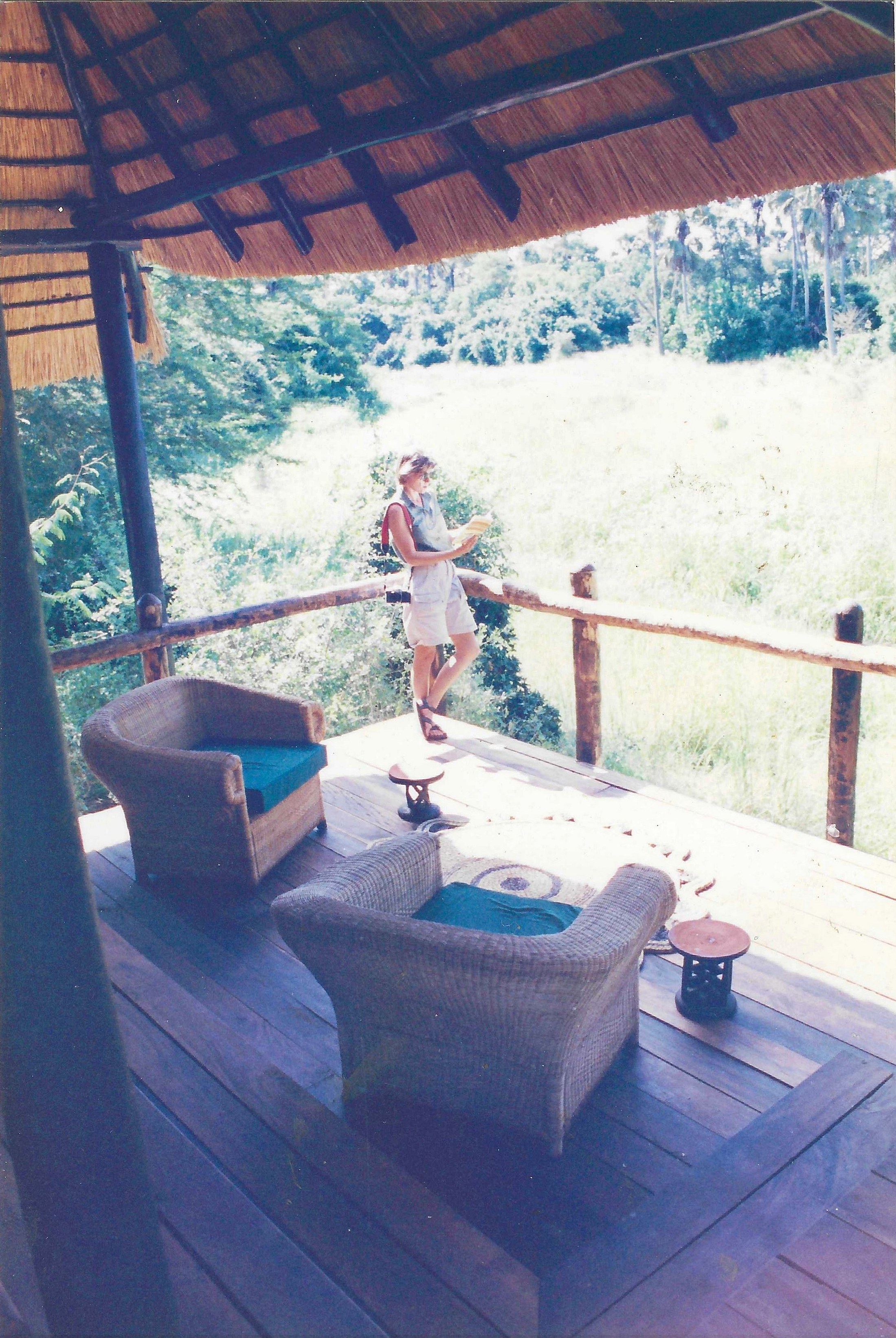 Mvuu Lodge Tent 5 deck.