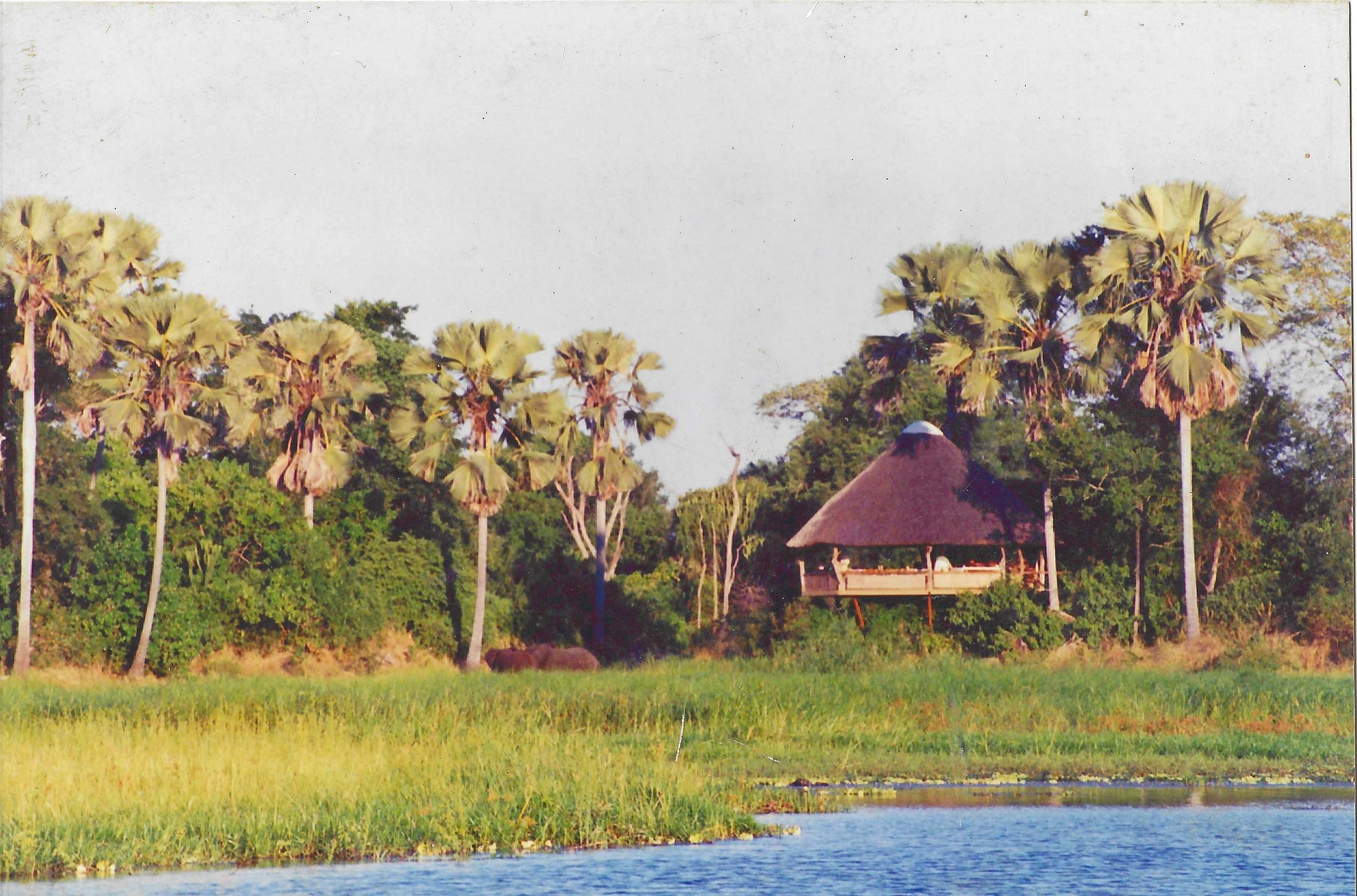 Mvuu Lodge upper deck.
