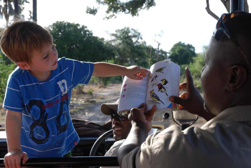 Learning to identify birds with a guide.