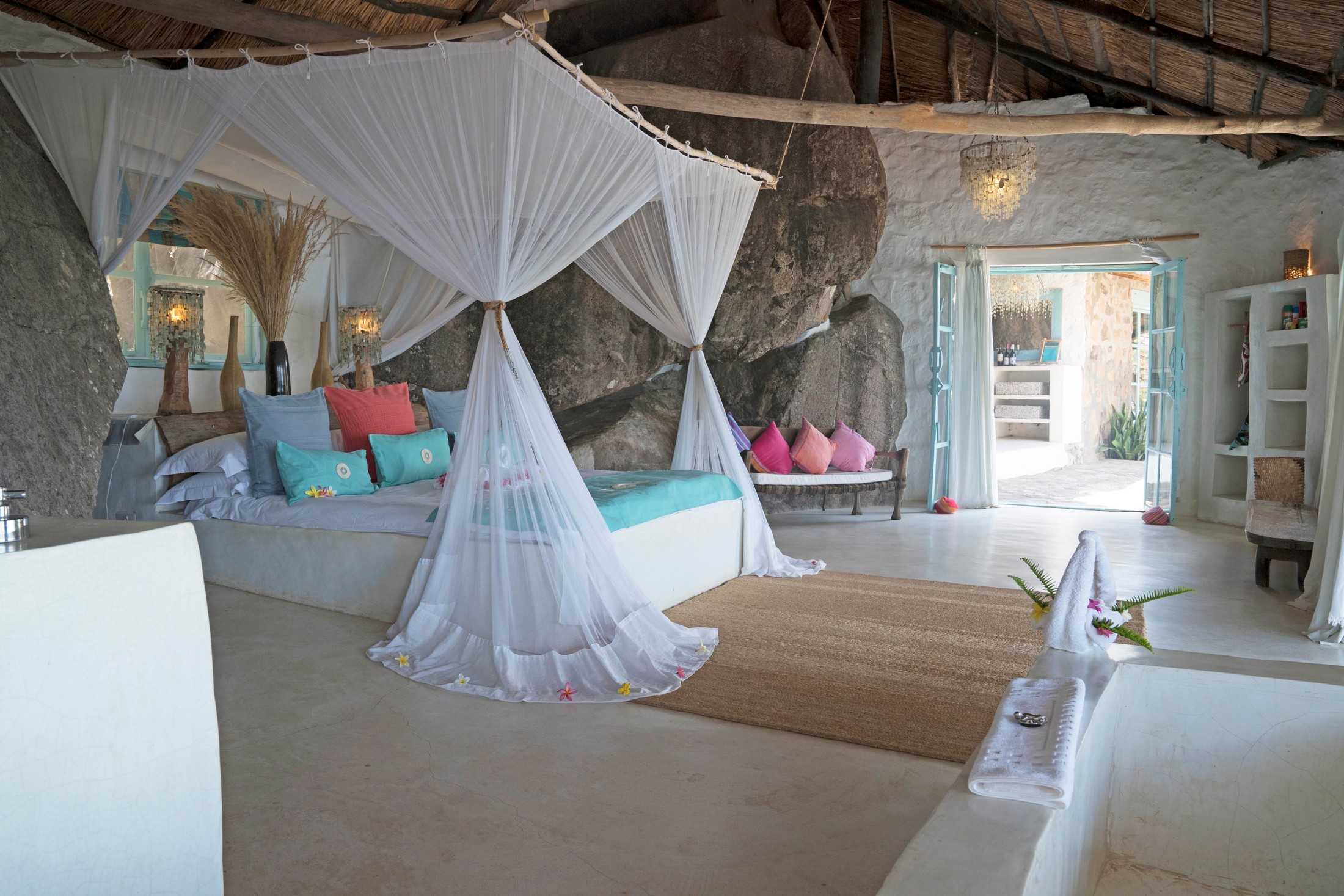 Bedroom at Mainja, Kaya Mawa.